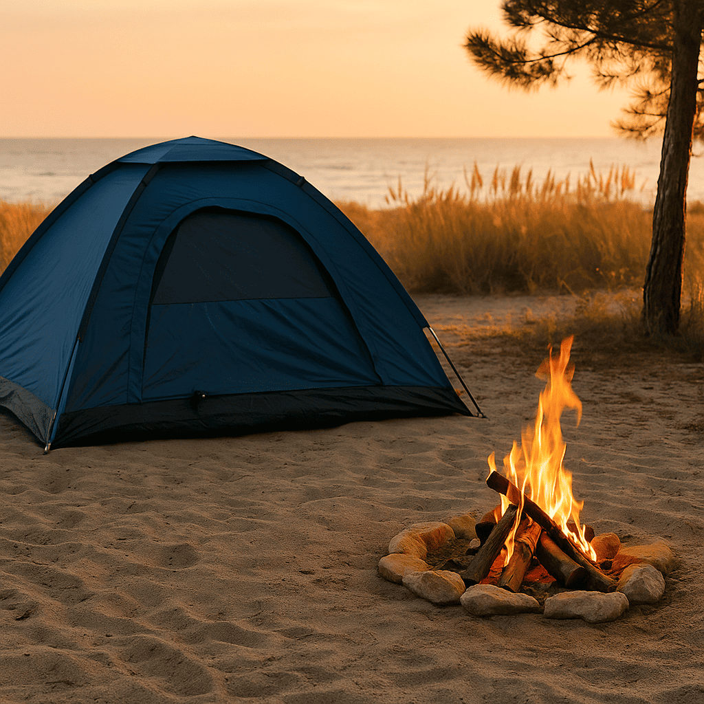 Dónde dormir si venís en carpa (campings)